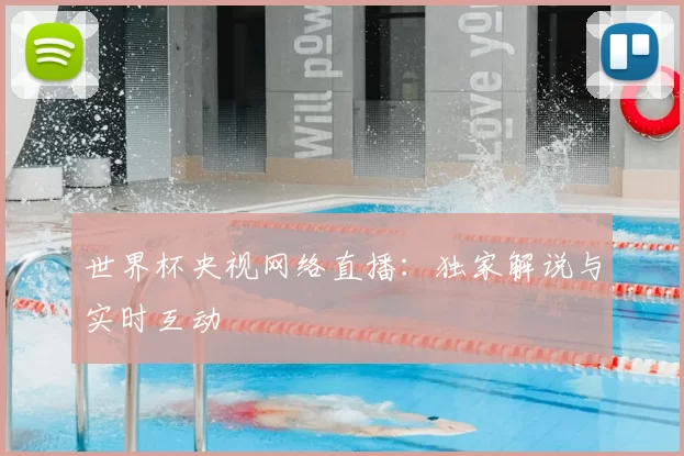 世界杯央视网络直播:独家解说与实时互动