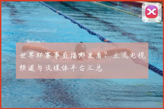 世界杯赛事直播哪里看?主流电视频道与流媒体平台汇总